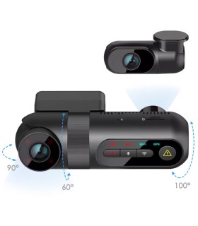 VIOFO T130 - 3CH - QUAD HD+FullHD - GPS-WiFi - TAXI Dash Cam