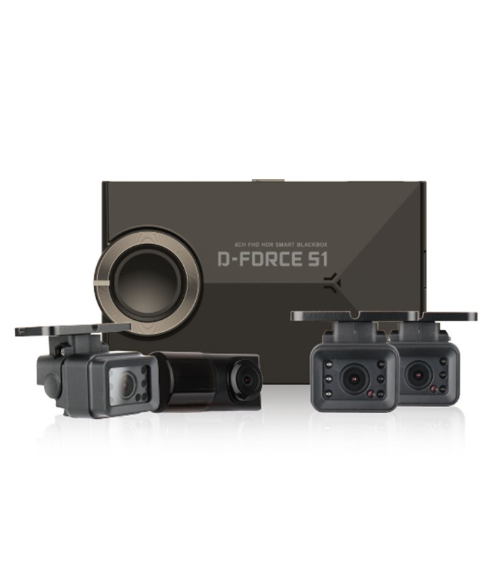 G-NET D-FORCE S1 TRUCK-4CH - FullHD-Cloud DashCam-sectorcam.it
