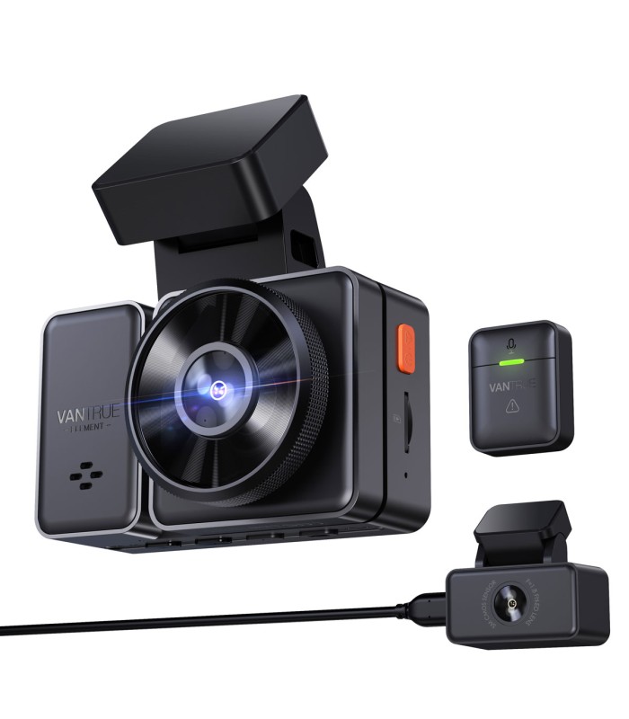 Vantrue E2 - 2CH - 2.7K DashCam - SectorCam.it