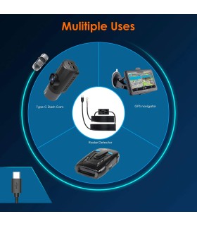 Vantrue VP03 - Hardwire Kit Universale-Cavo per modalità parcheggio + protezione batteria