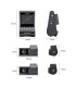 VIOFO A329S - 3CH - 4K+2K 210° IR + 2K - Starvis2 HDR - TAXI DashCam