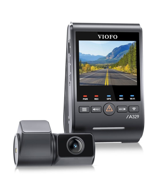 VIOFO A329S - 2CH - 4K 60fps+2K - Starvis2 HDR DashCam
