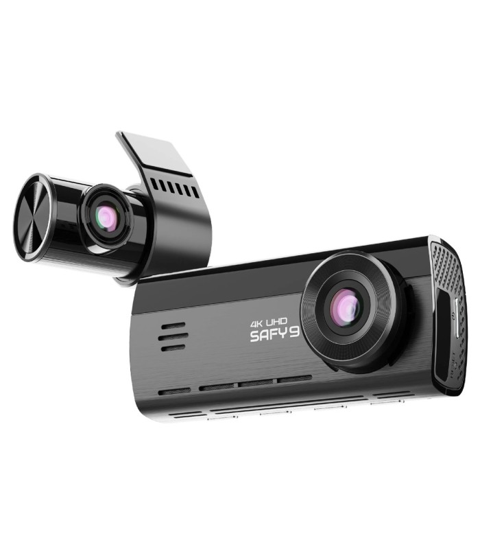 Safy9 DashCam 4K professionale AI Night Vision-WiFi-GPS-sectorcam.it