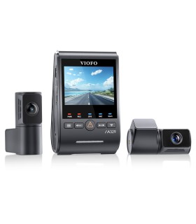 VIOFO A329T - 3CH - 4K+2K+2K Telephoto Camera - Starvis2 HDR DashCam