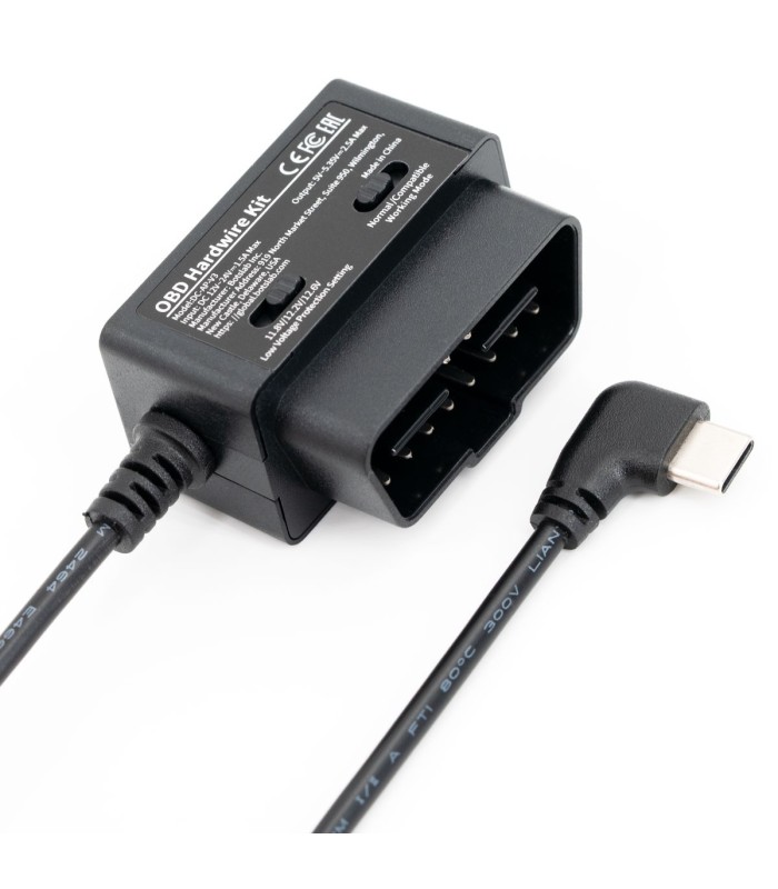 Botslab OBD Power Cable - Cavo alimentazione e modalità parcheggio