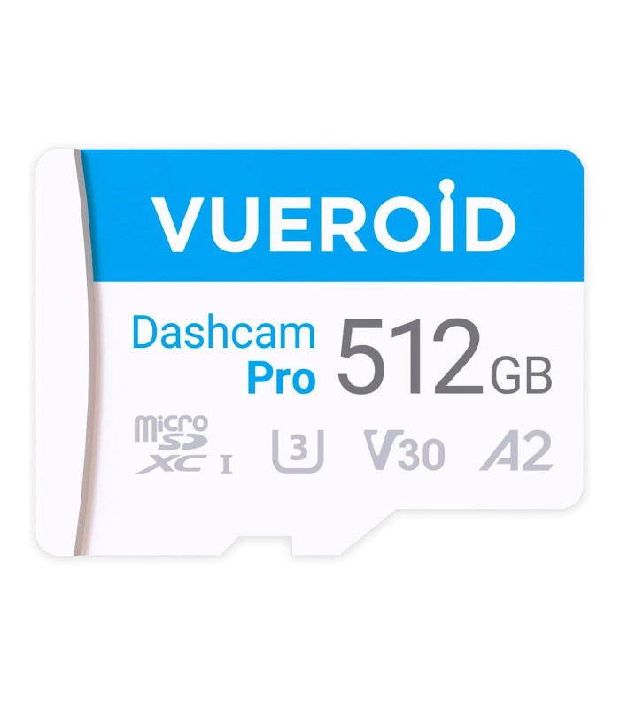 Vueroid microSD per DashCam ad alta resistenza-sectorcam.it