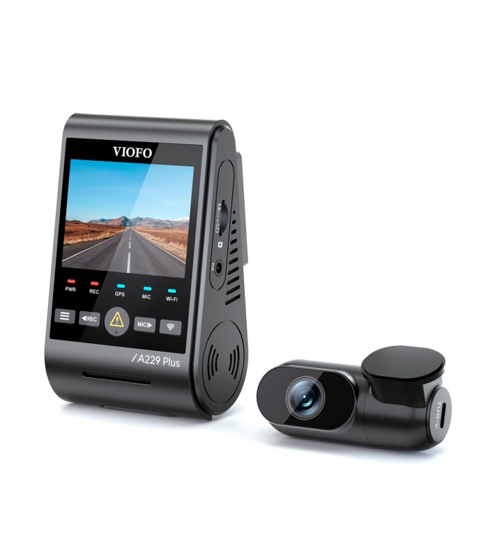 VIOFO A229 PLUS 2CH 2K+2K HDR Sony STARVIS 2 - Dash Cam-sectorcam.it