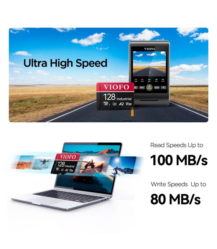 Viofo microSD per DashCam - 64G/128G/256G/512G