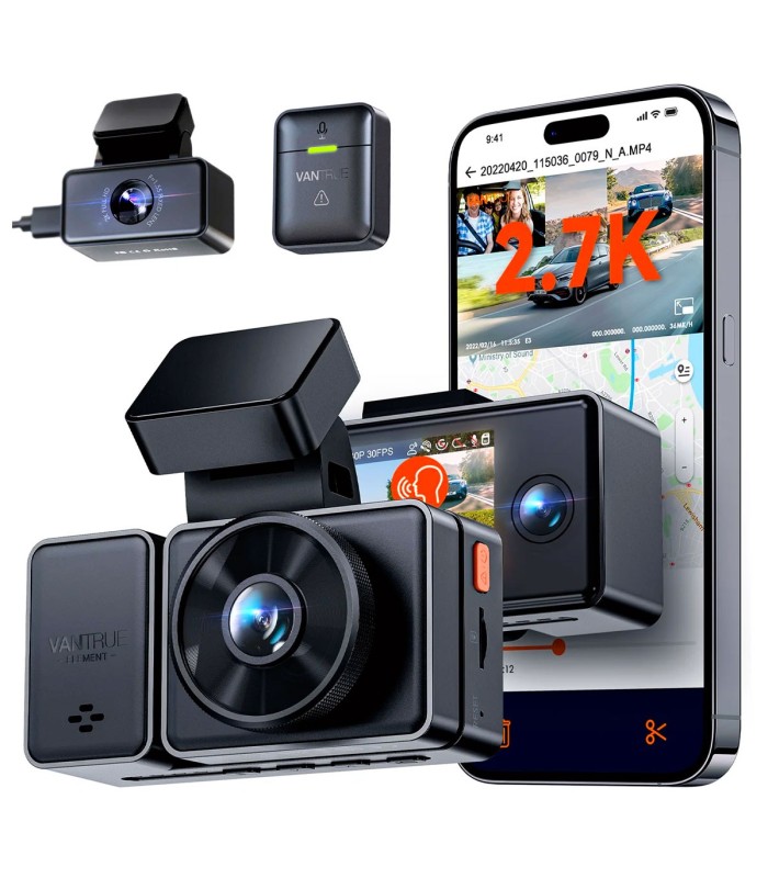 Vantrue E3 - 3CH - 2.7K HDR Taxi DashCam