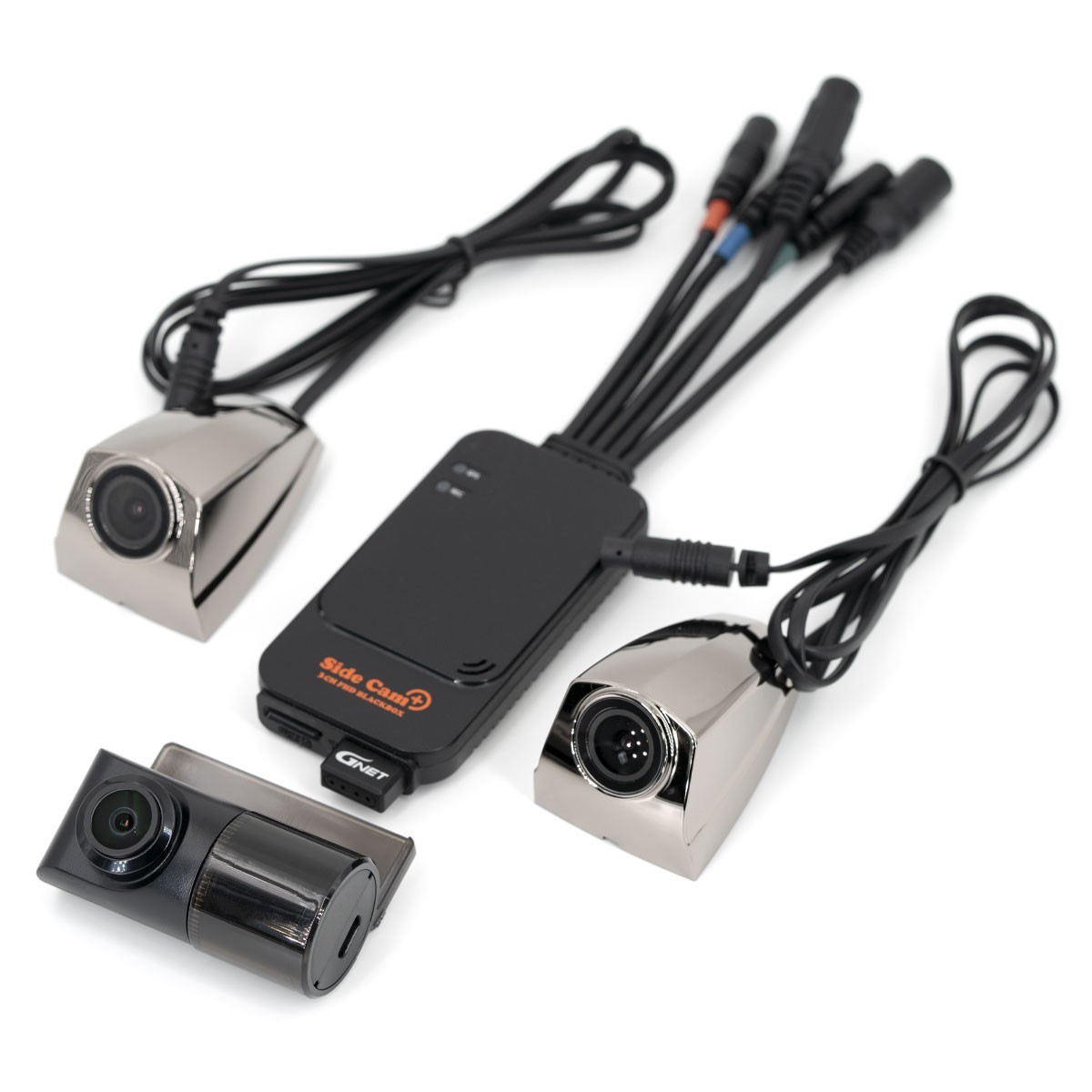 G-NET Side Cam PLUS - 3CH FullHD - DashCam laterali IP69K-sectorcam.it