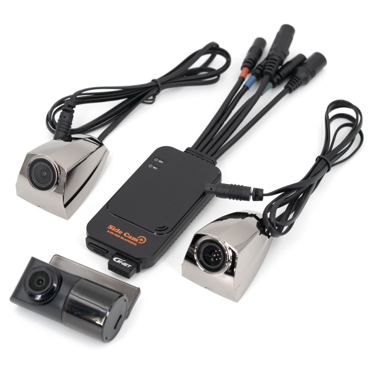 G-NET Side Cam PLUS - 3CH FullHD - DashCam laterali IP69K-sectorcam.it