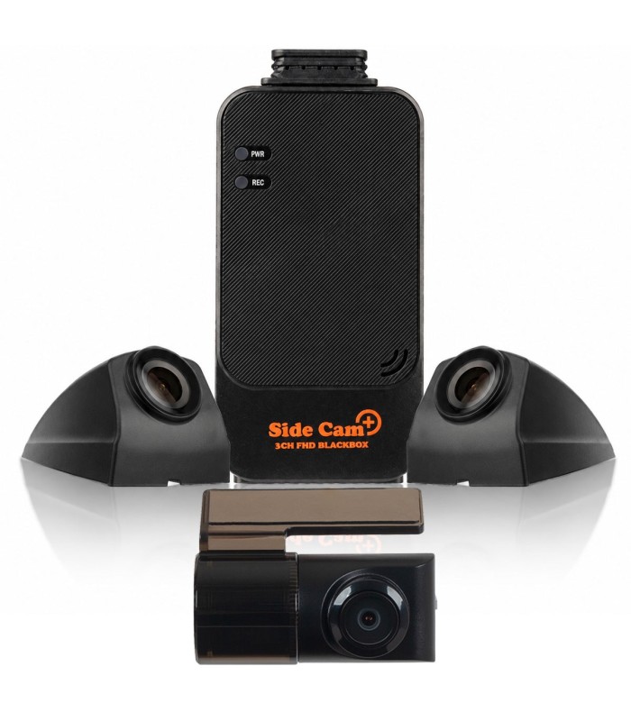 G-NET Side Cam PLUS - 3CH FullHD - DashCam laterali IP69K-sectorcam.it