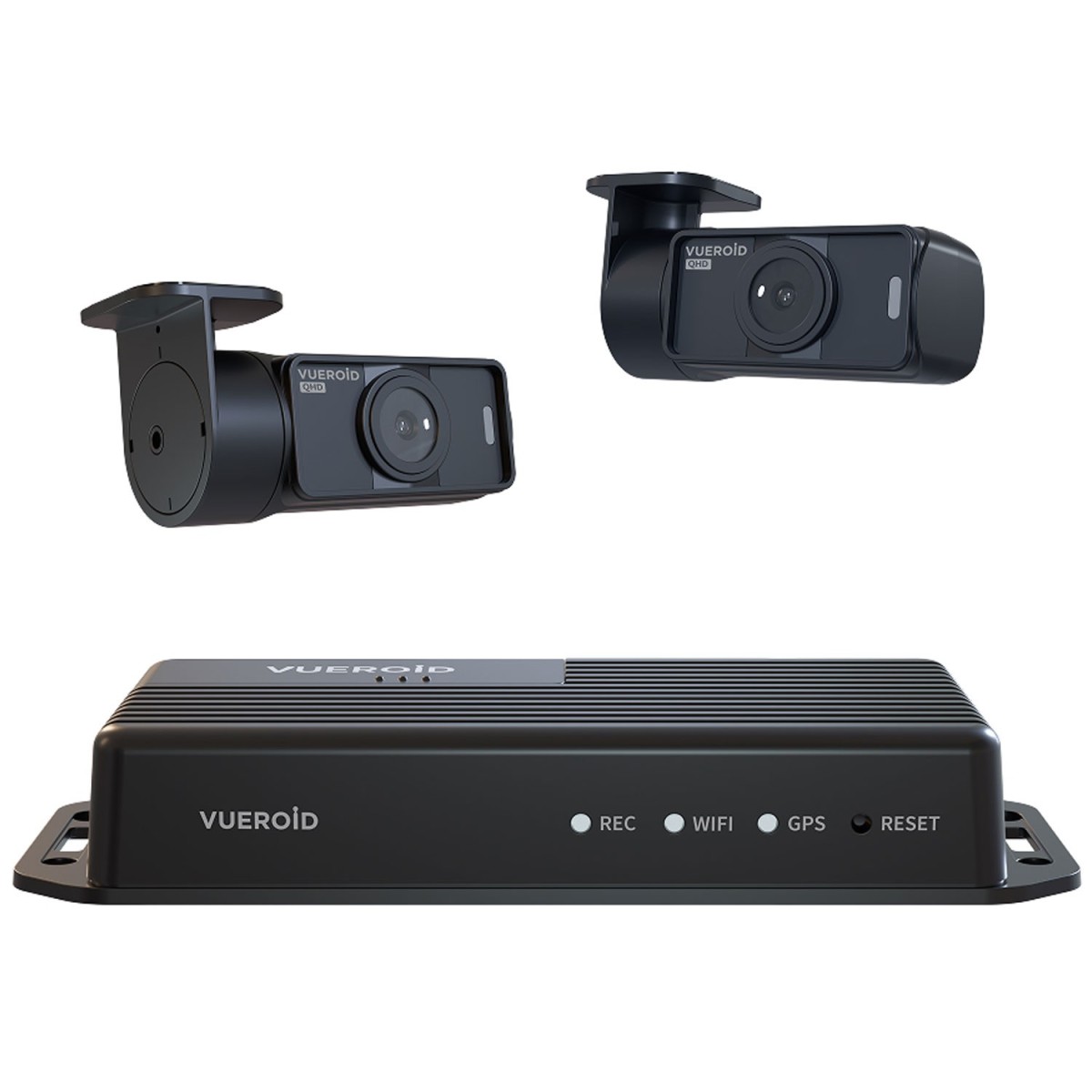 Vueroid D40-Q2 - Dual 2K QHD HDR DashCam - GPS-WiFi-sectorcam.it