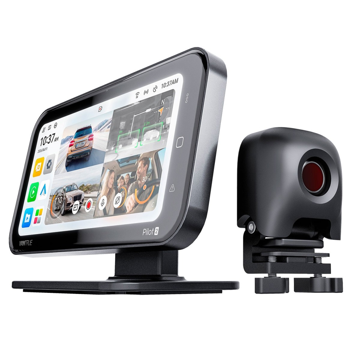 Vantrue Pilot 2-DashCam Termica con carplay e android auto-sectorcam.it