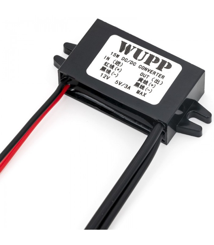 Convertitore DC Universale 12V - USB 5V 3A