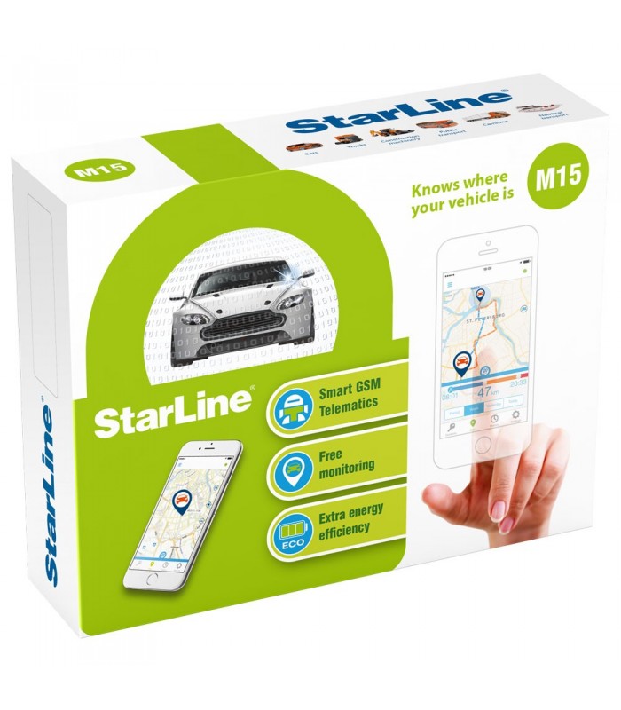 StarLine M15 ECO-GPS-GLONASS-GSM-LBS-Mayak Tracker